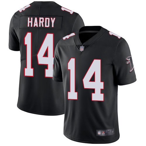 Atlanta Falcons Limited Black Men Justin Hardy Alternate Jersey NFL Football 14 Vapor Untouchable